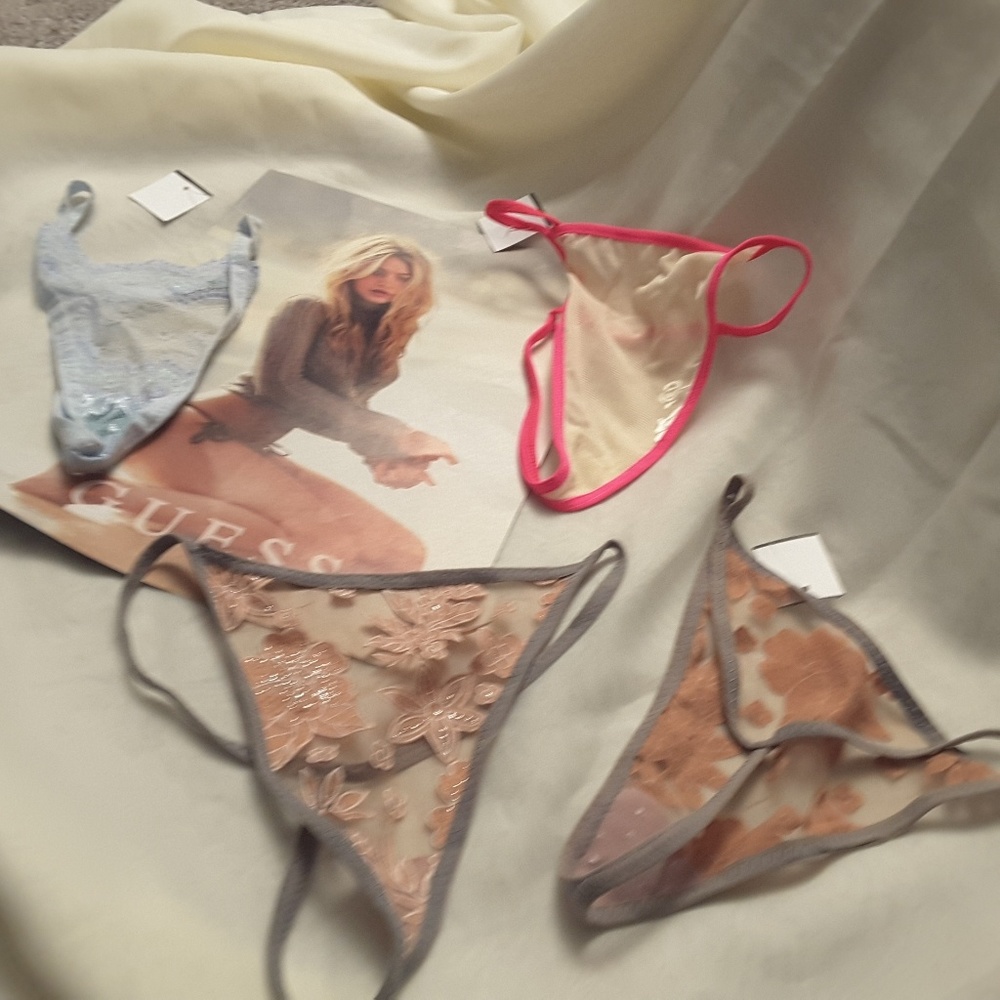 New Panties 4 pair thong  bundle